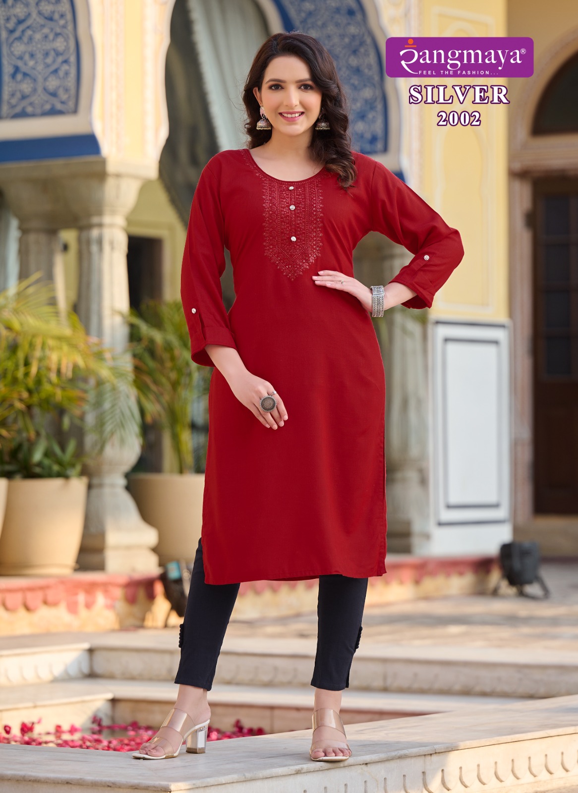 Rangmaya Silver Vol 20 Rayon Kurti Catalog collection 8