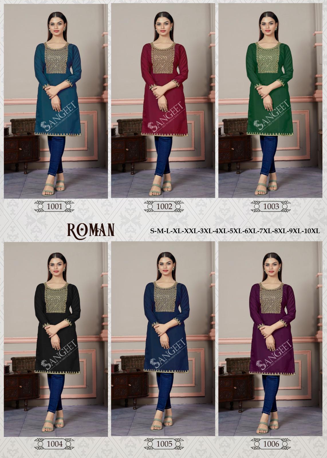 Roman Silk Ladies Tops Catalog collection 11