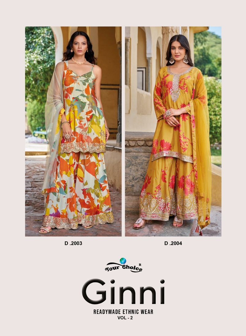 Your Choice Ginni Vol 2 Printed Salwar Kameez Catalog collection 3