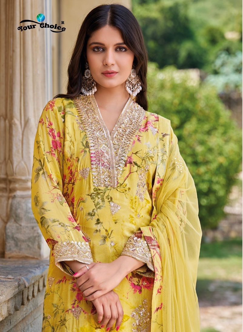 Your Choice Ginni Vol 2 Printed Salwar Kameez Catalog collection 2