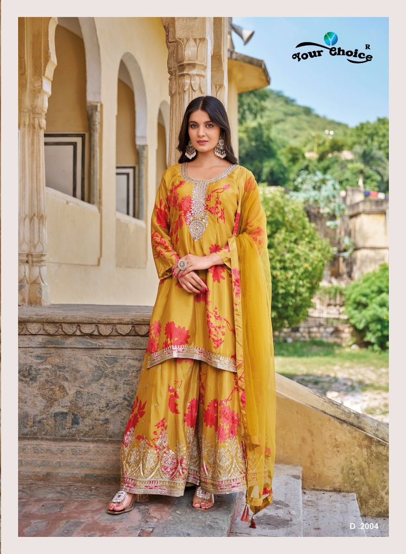 Your Choice Ginni Vol 2 Printed Salwar Kameez Catalog collection 5