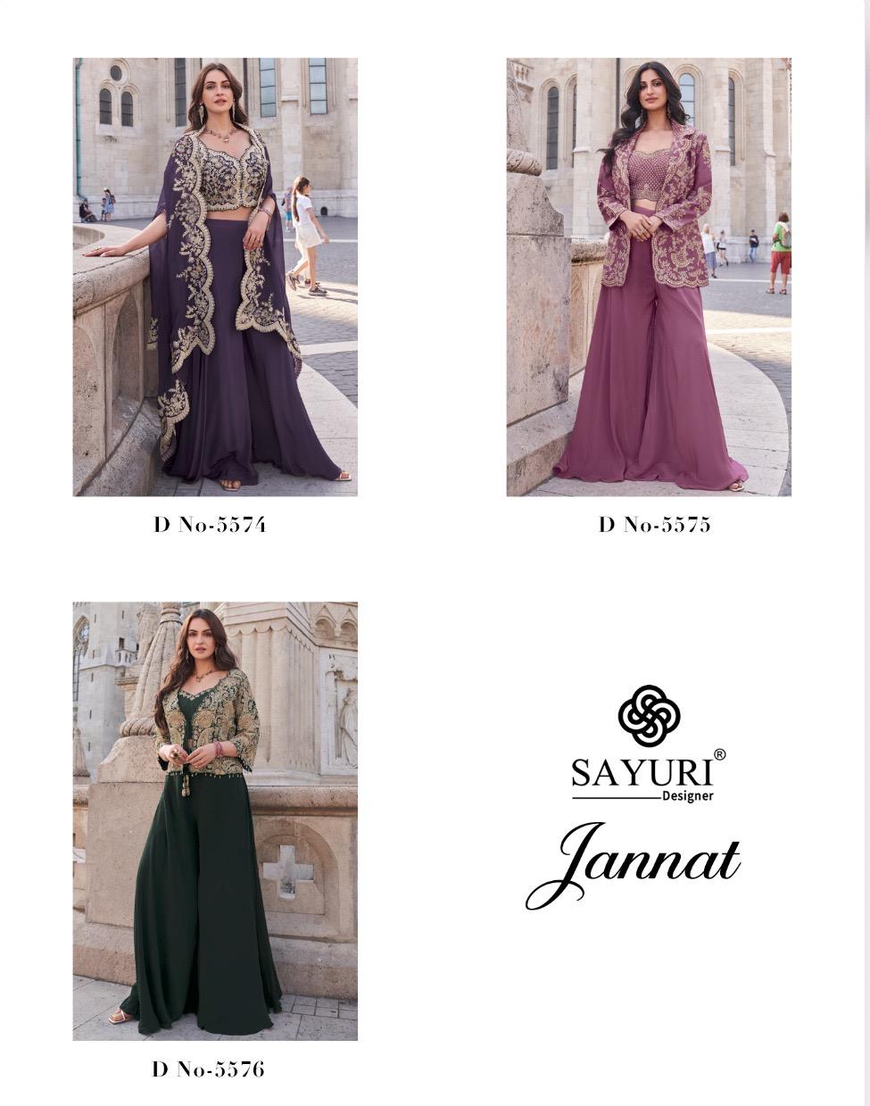 Sayuri Designer Jannat Designer Salwar Suits Catalog collection 1