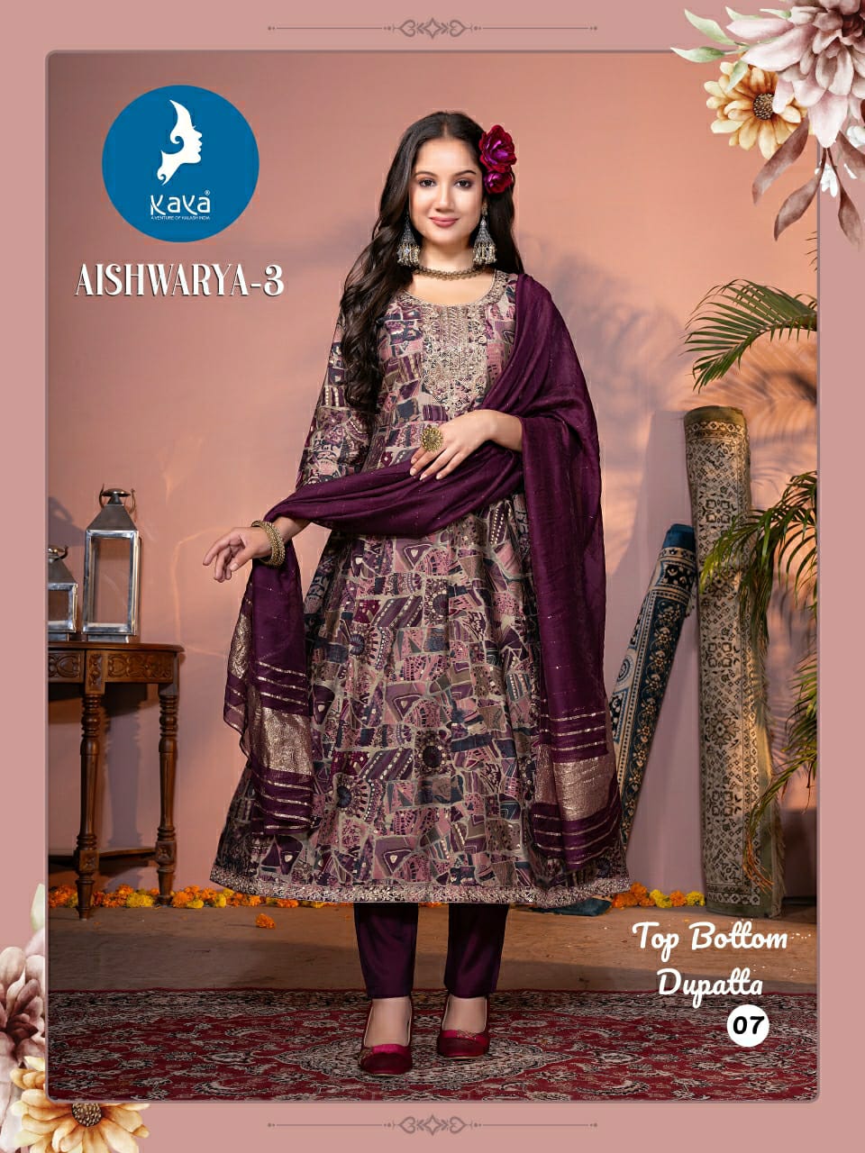 Kaya Kurti Aishwarya Vol 3 Anarkali Suits Catalog collection 2