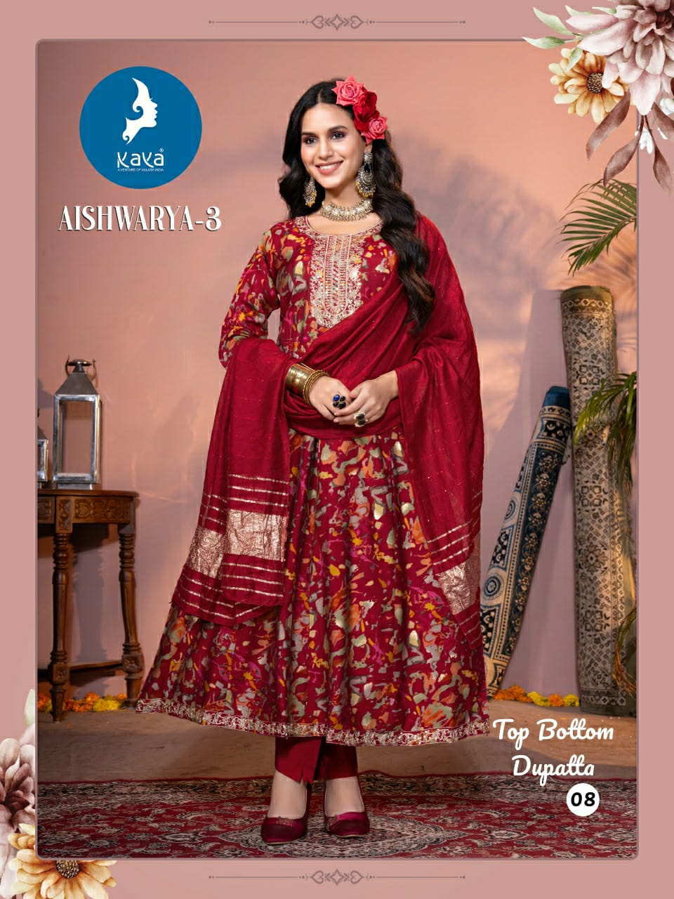 Kaya Kurti Aishwarya Vol 3 Anarkali Suits Catalog collection 3