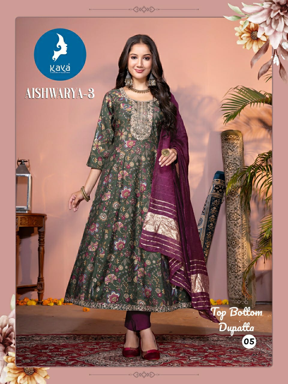 Kaya Kurti Aishwarya Vol 3 Anarkali Suits Catalog collection 5