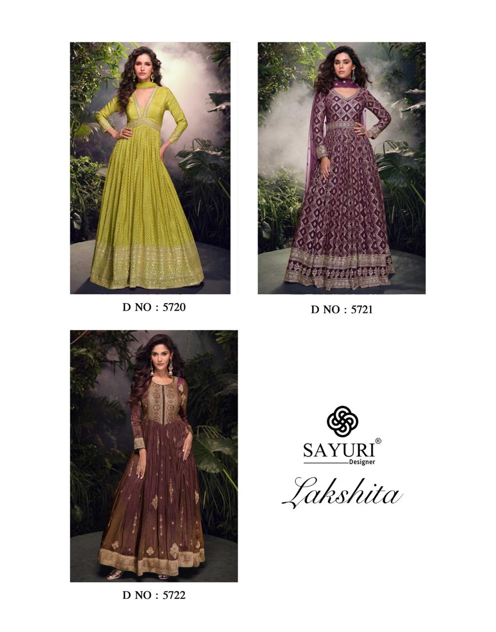 Sayuri Designer Lakshita Designer Salwar Suits Catalog collection 12