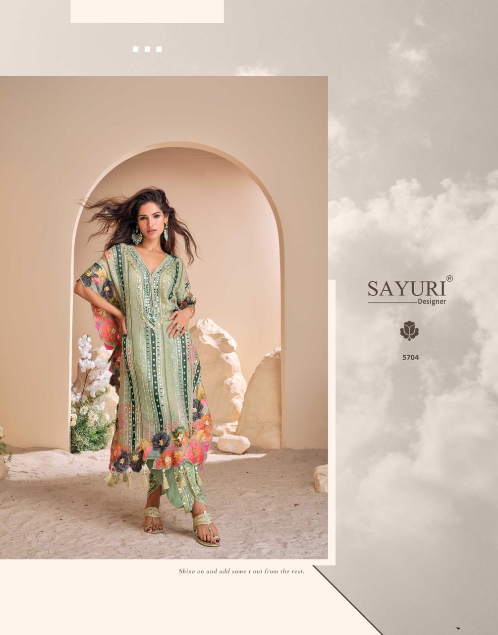 Sayuri Designer Jhoomar Designer Salwar Suits Catalog collection 8