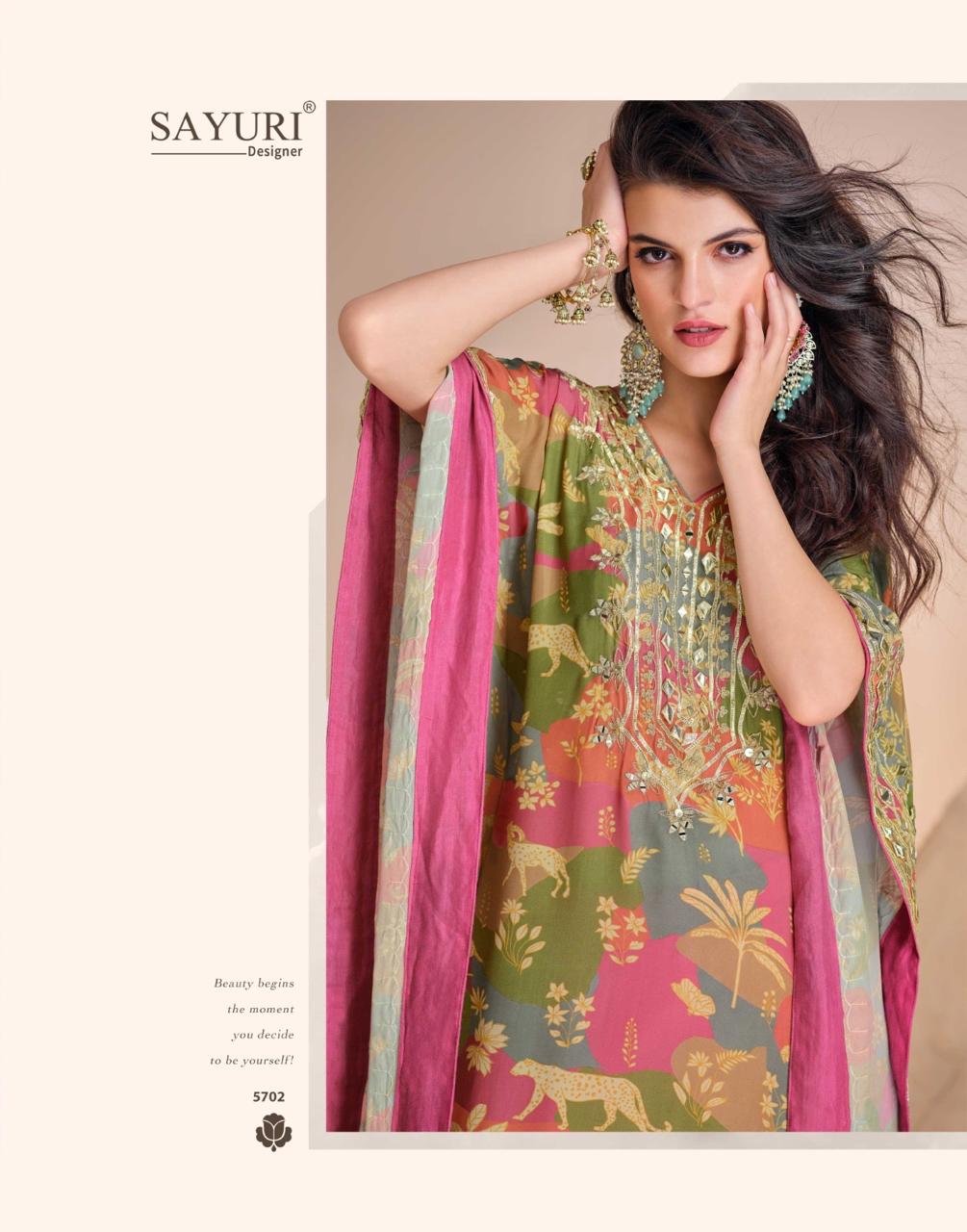 Sayuri Designer Jhoomar Designer Salwar Suits Catalog collection 4