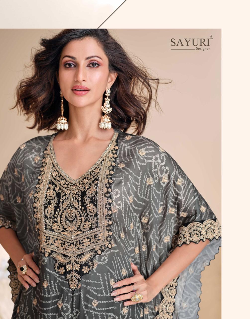 Sayuri Designer Jhoomar Designer Salwar Suits Catalog collection 13