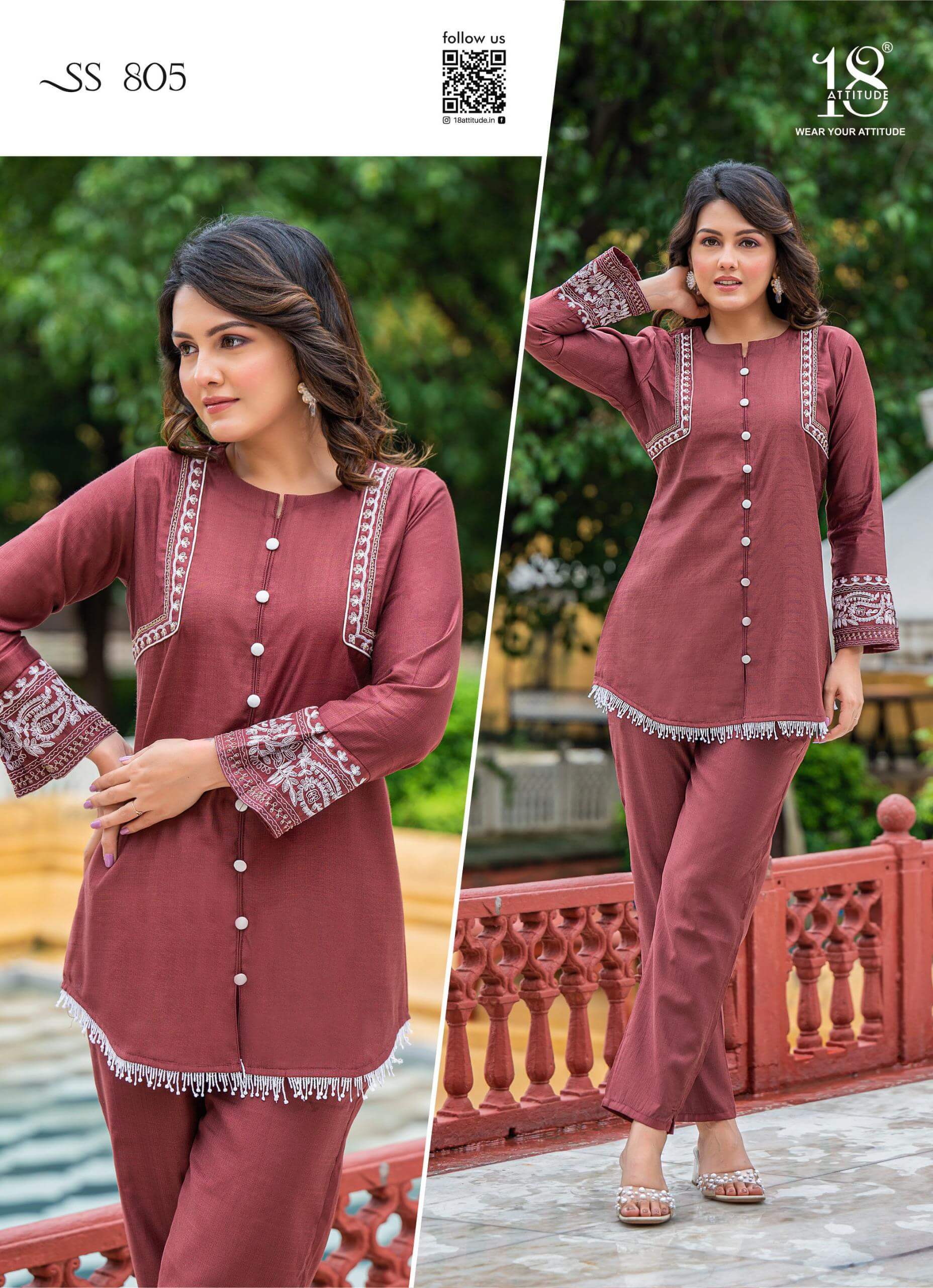 18 Attitude Sho Shaa Vol 8 Co Ord Set Catalog collection 4