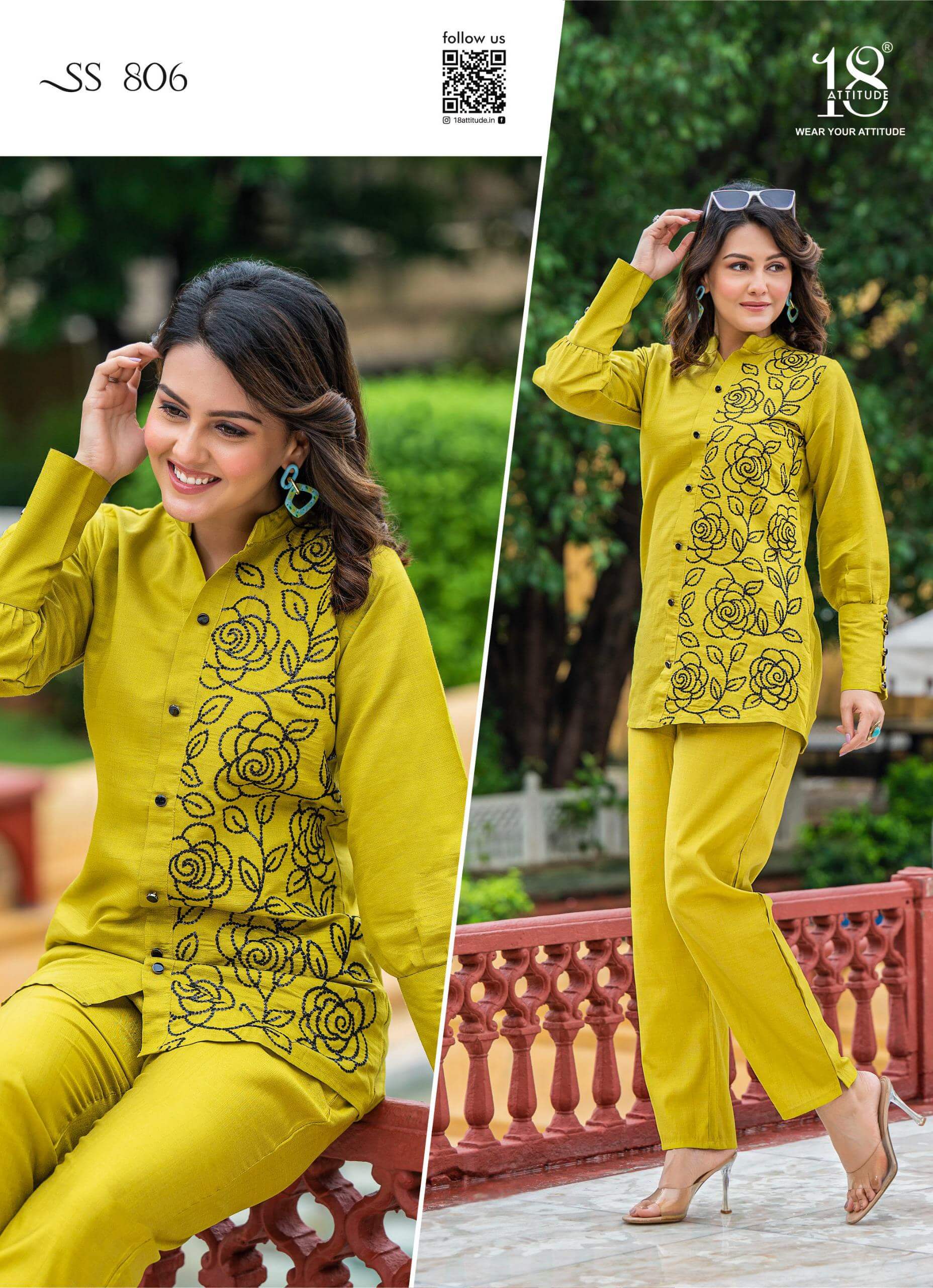 18 Attitude Sho Shaa Vol 8 Co Ord Set Catalog collection 1