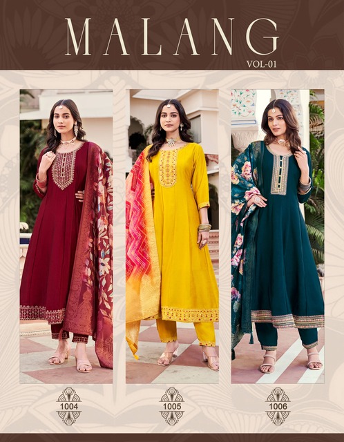 Radhika Lifestyle Malang Vol 1 Salwar Kameez Catalog collection 11