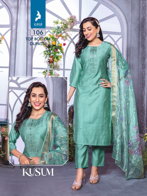 Kaya Kurti Kusum Readymade Dress Catalog collection 9