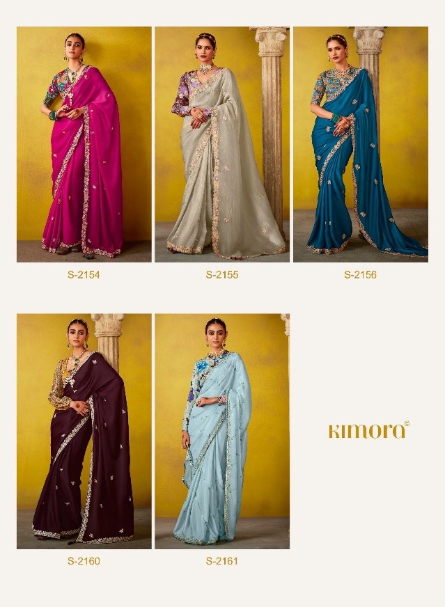 Kimora Divani Wholesale Sarees Catalog collection 7