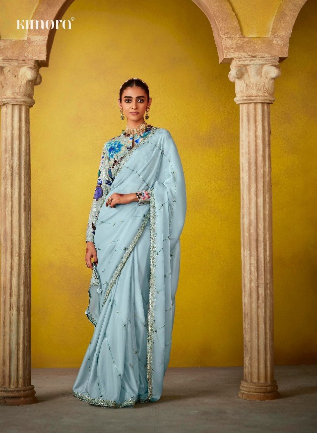 Kimora Divani Wholesale Sarees Catalog collection 8