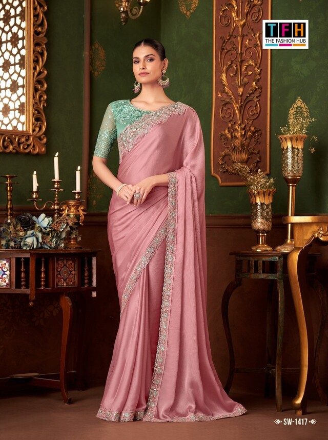 TFH Series Wholesale Sarees Catalog collection 11