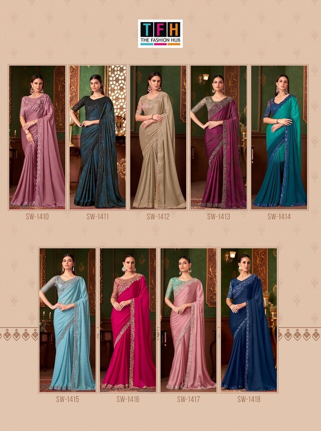 TFH Series Wholesale Sarees Catalog collection 18