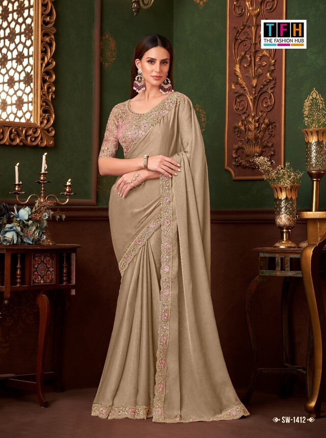 TFH Series Wholesale Sarees Catalog collection 5