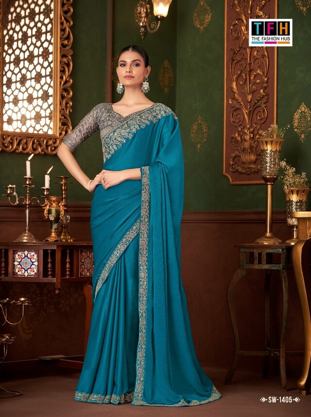 TFH Series Wholesale Sarees Catalog collection 1