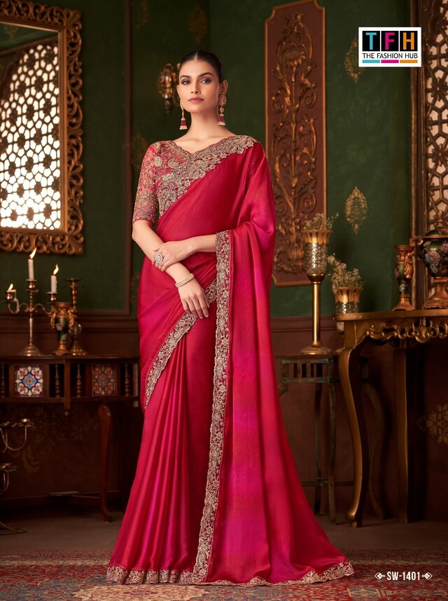 TFH Series Wholesale Sarees Catalog collection 3