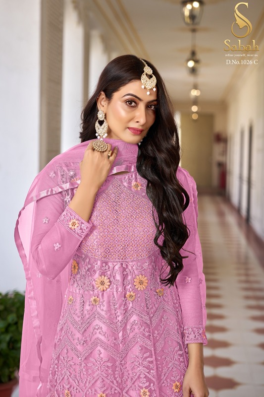 Sabah Simran Embroidery Salwar Kameez Catalog collection 4