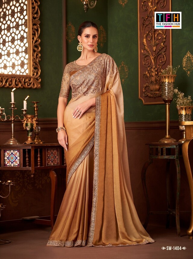 TFH Series Wholesale Sarees Catalog collection 12