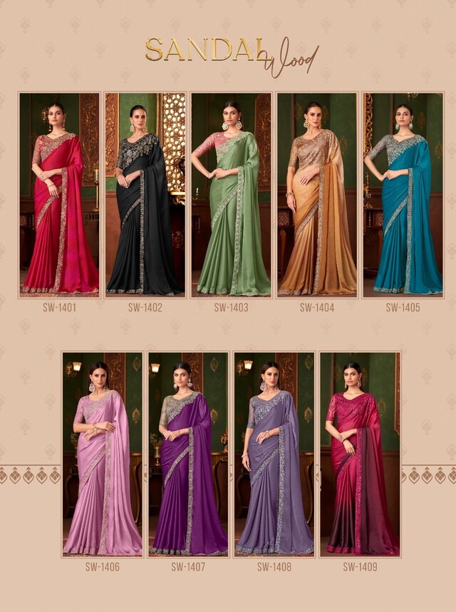 TFH Series Wholesale Sarees Catalog collection 14