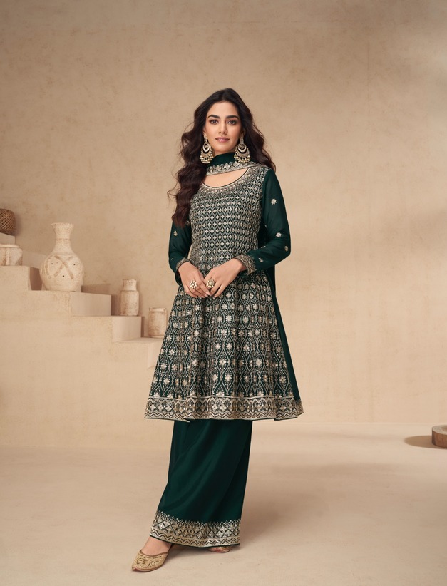 Aashirvad Creation Amrita Embroidery Salwar Kameez Catalog collection 12