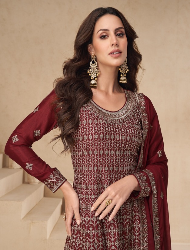 Aashirvad Creation Amrita Embroidery Salwar Kameez Catalog collection 6