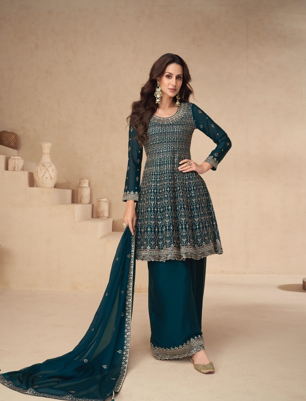 Aashirvad Creation Amrita Embroidery Salwar Kameez Catalog collection 9