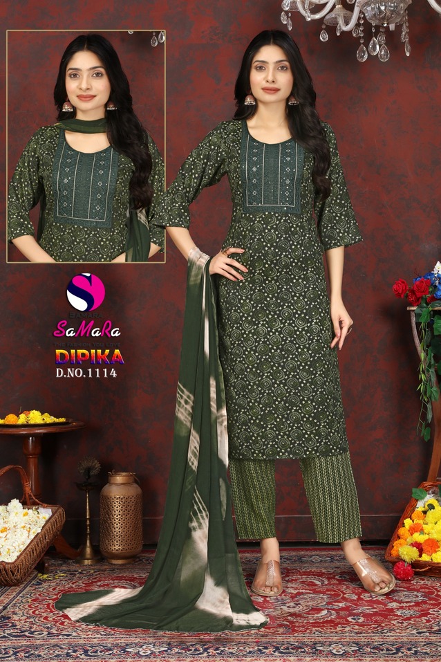 Samara Dipika Vol 15 Printed Salwar Kameez Catalog collection 7