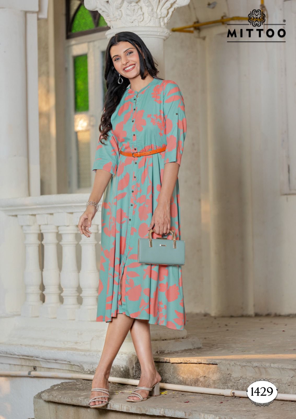 Mittoo Kurti Belt Vol 18 One Piece Dress Catalog collection 6