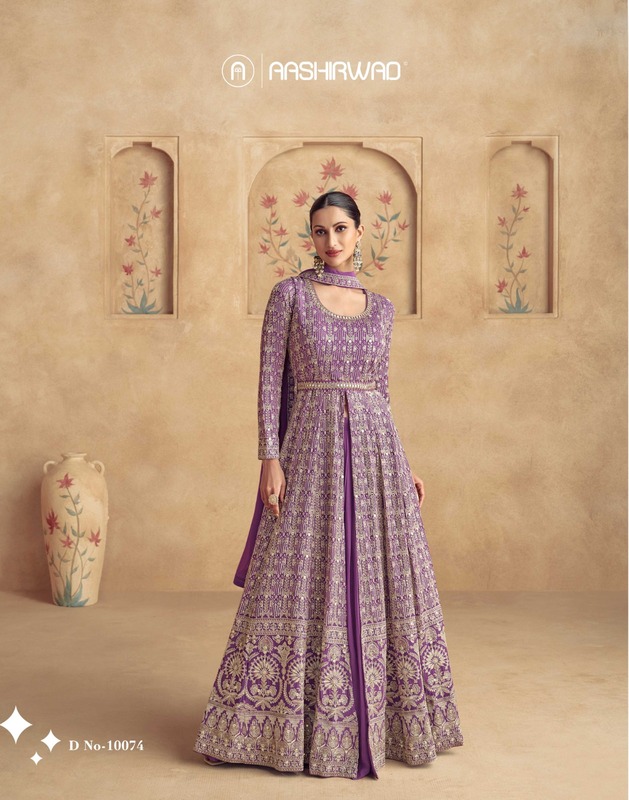 Aashirwad Maharani Nx Designer Salwar Suits Catalog collection 6