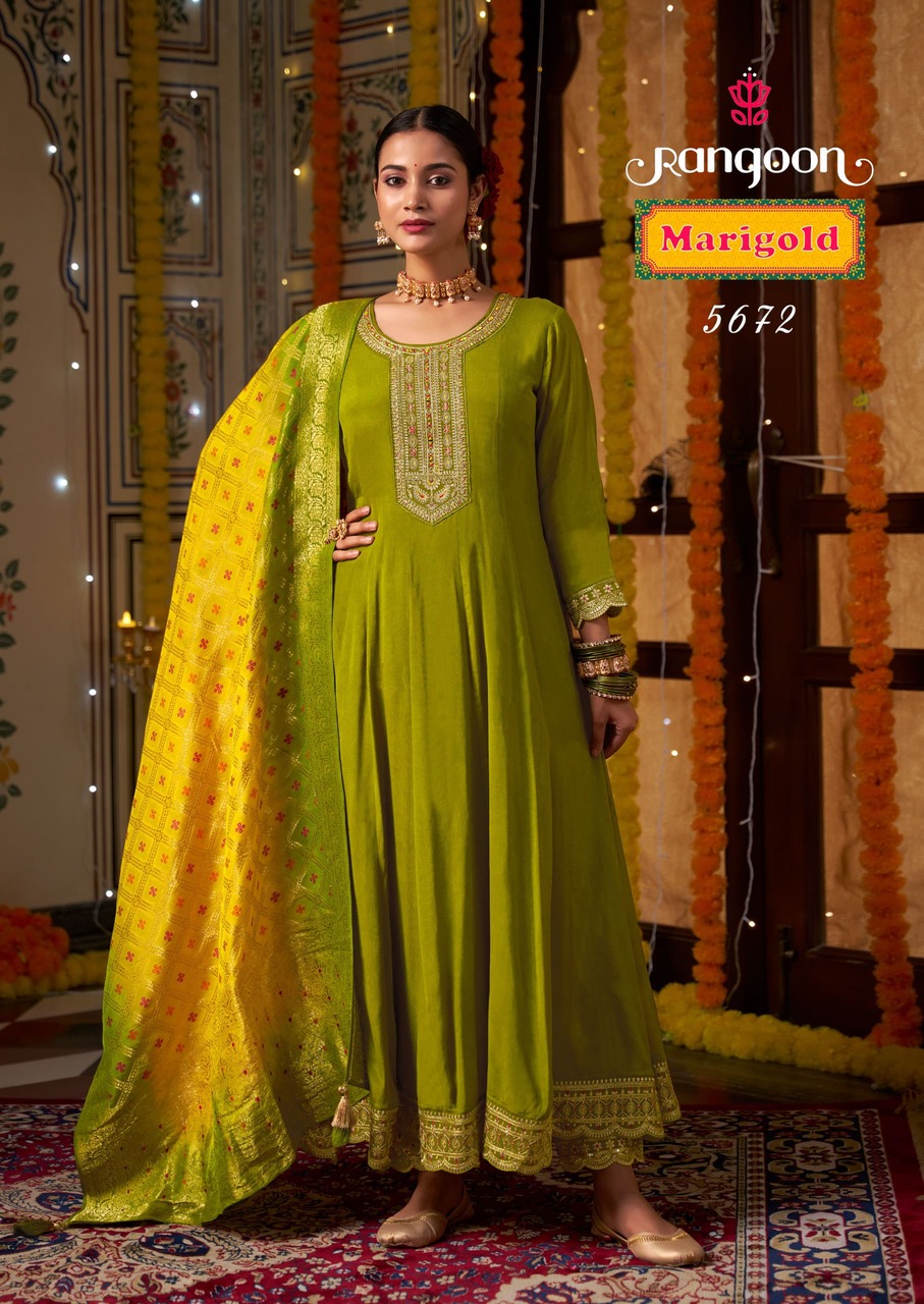 Rangoon Merigold Anarkali Suits Catalog collection 3