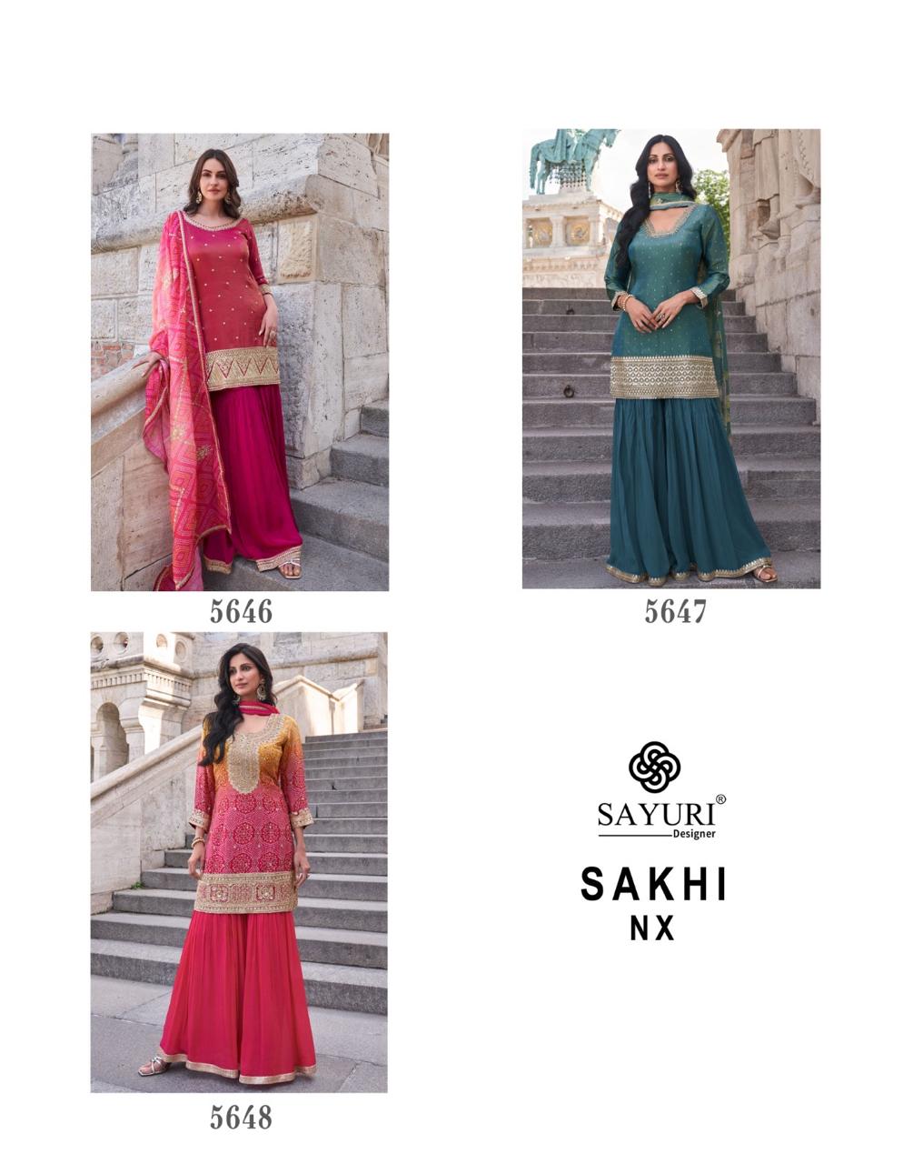 Sayuri Designer Sakhi Nx Designer Salwar Suits Catalog collection 9