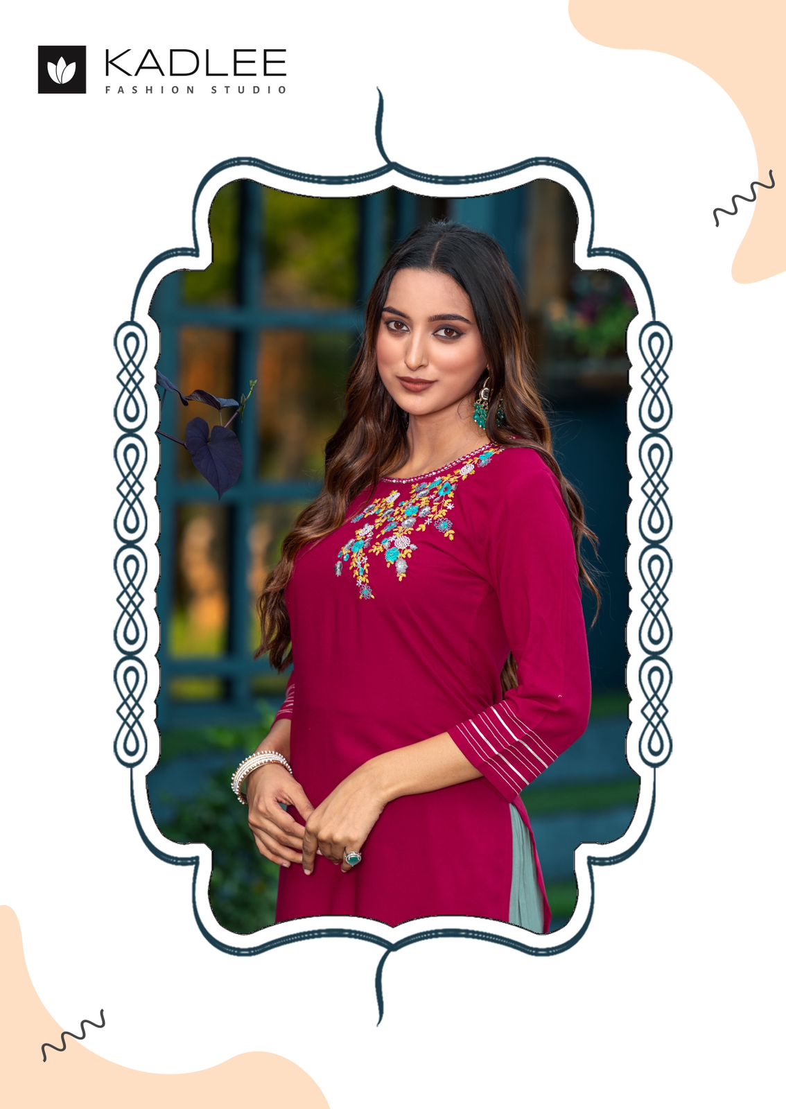 Kadlee Kaveri Vol 2 Kurtis With Bottom Catalog collection 4