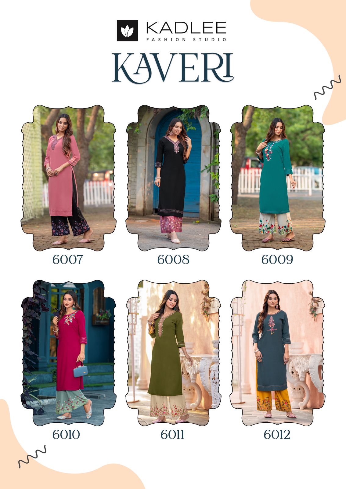 Kadlee Kaveri Vol 2 Kurtis With Bottom Catalog collection 10