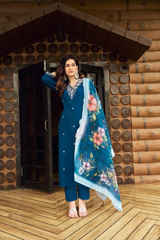 Reevika Ethnic Embroidery Salwar Kameez Catalog collection 3