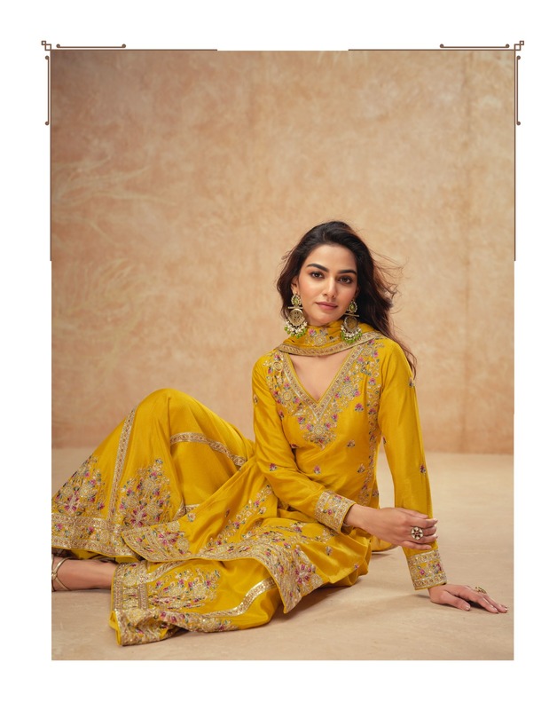 Aashirvad Creation Guzarish Embroidery Catalog collection 4