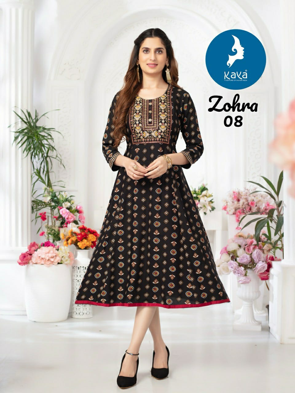 Kaya Kurti Zohra Anarkali Kurti Catalog collection 2