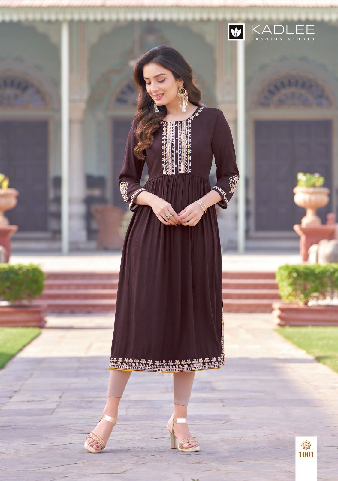 Kadlee Raaga Rayon Kurti Catalog at Wholesale Rate collection 6