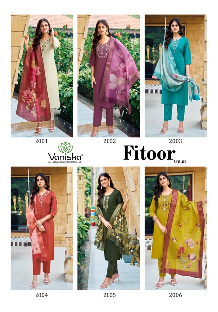 Vaniska Fitoor Vol 2 Readymade Dress Catalog collection 15