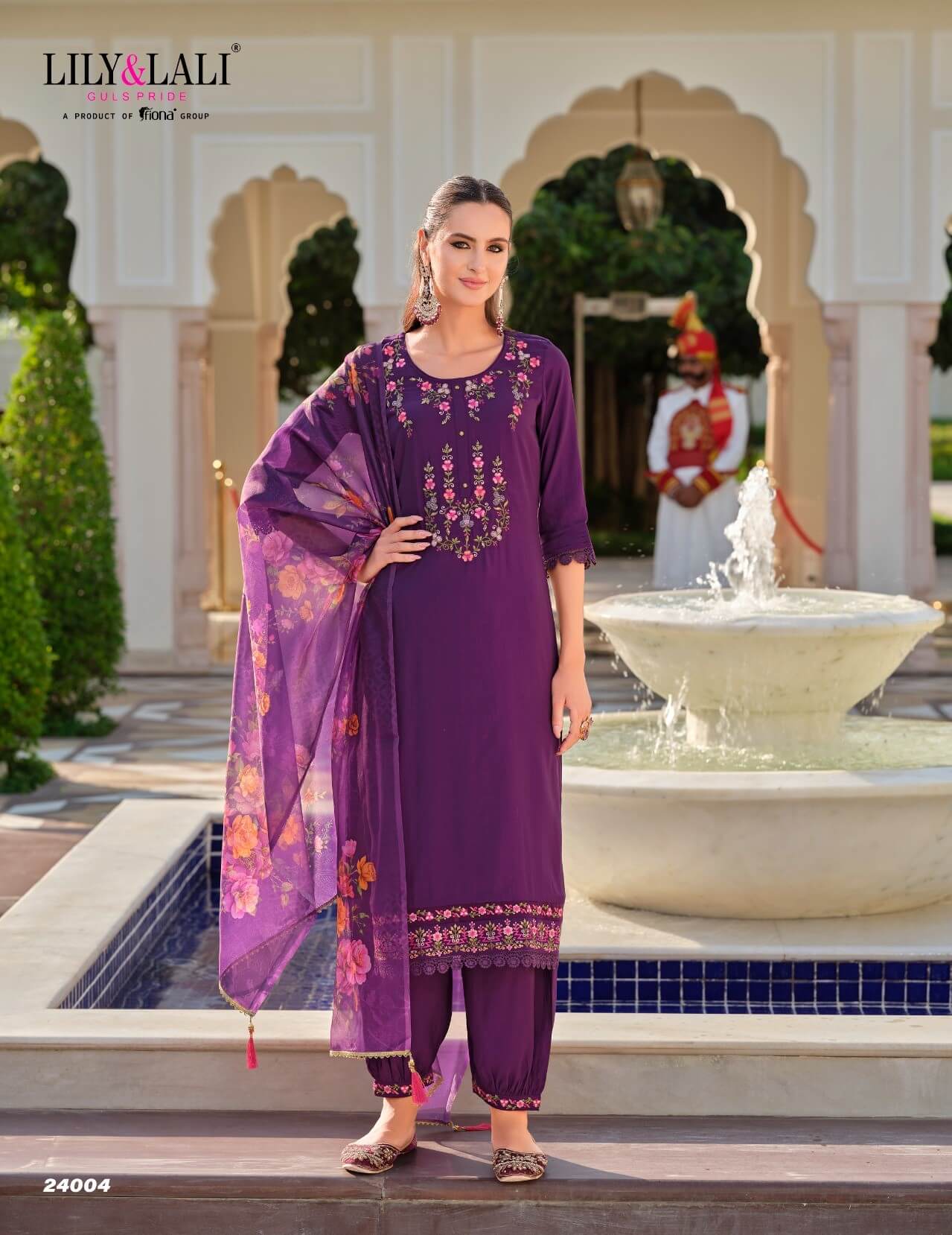 Lily and Lali Afghani Vol 5 Embroidery Salwar Kameez Catalog collection 4