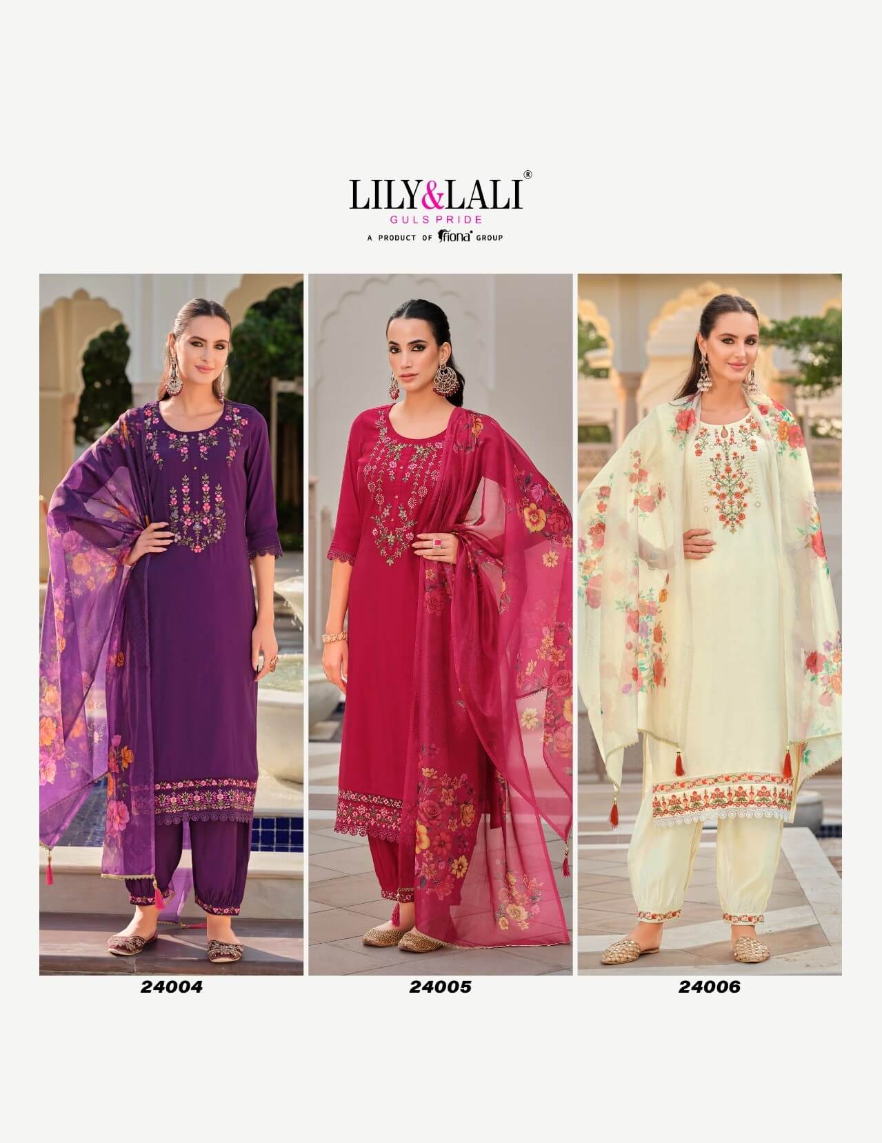 Lily and Lali Afghani Vol 5 Embroidery Salwar Kameez Catalog collection 8