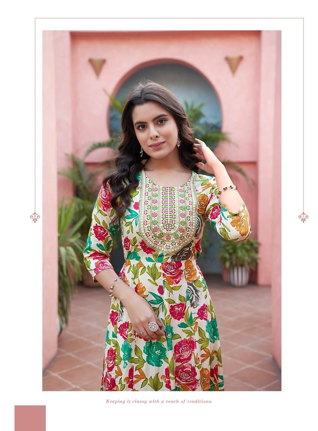 Passion Tree Srivalli Printed Kurti Catalog collection 9