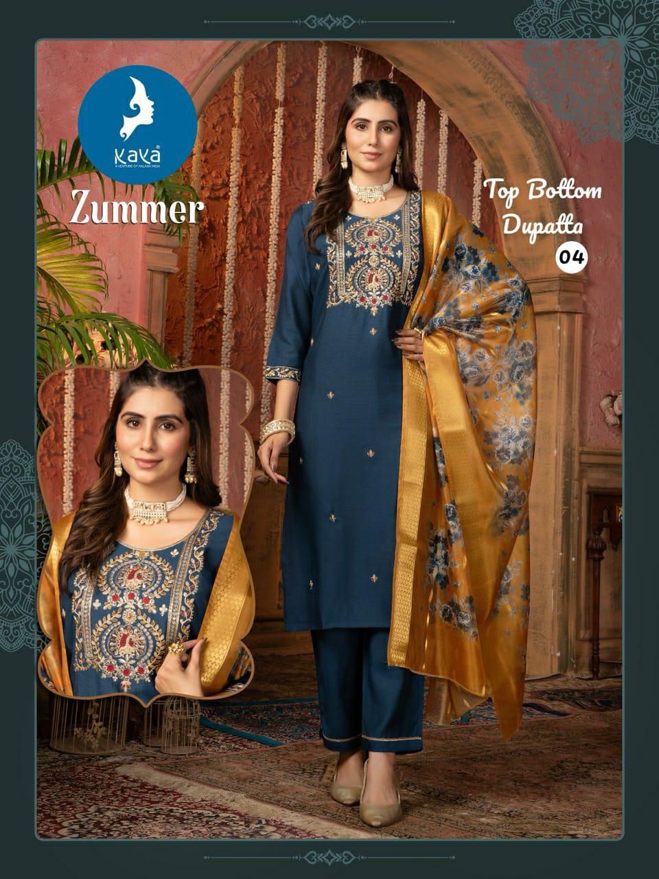 Kaya Kurti Zummer Readymade Dress Catalog collection 8