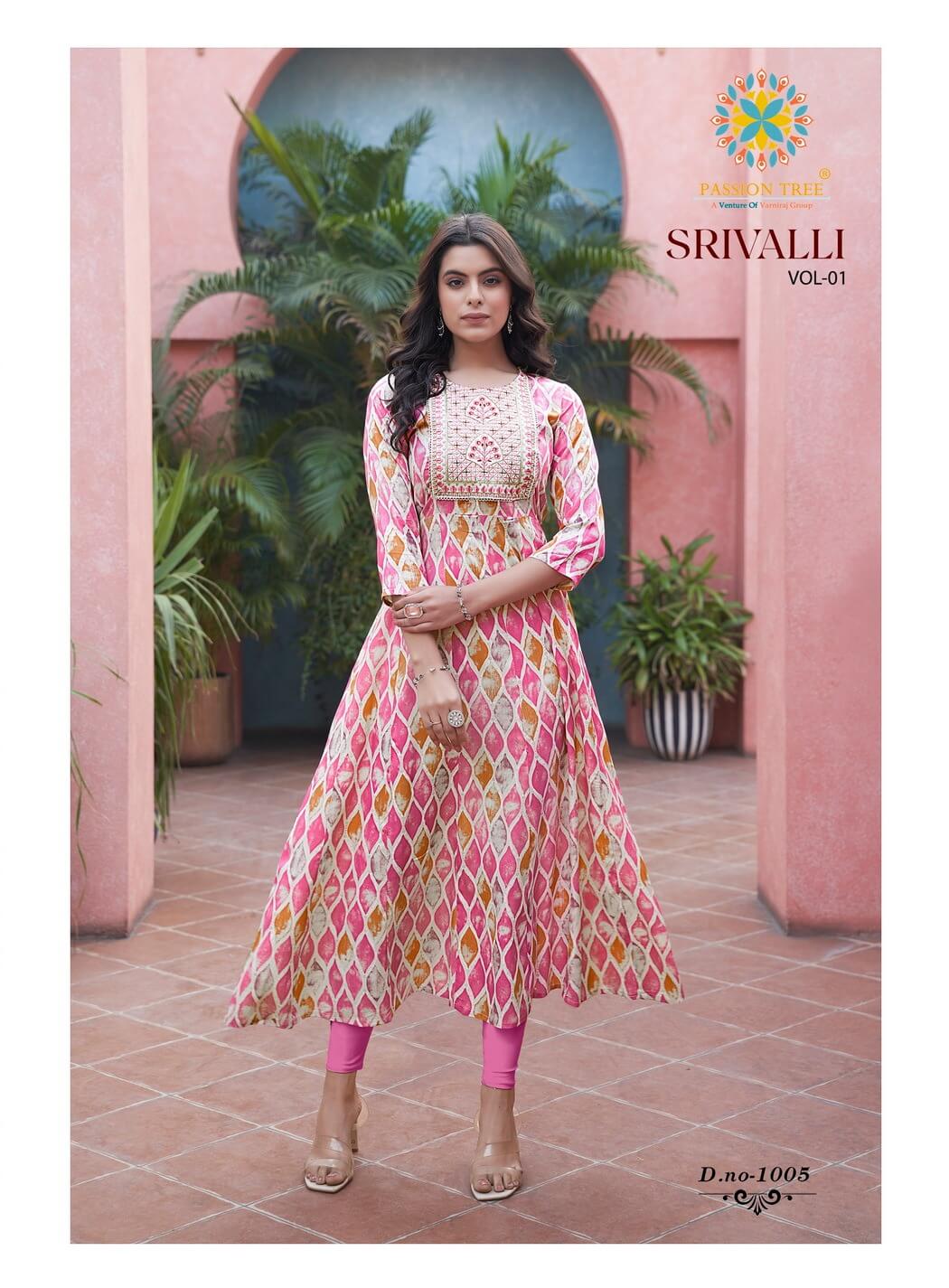 Passion Tree Srivalli Printed Kurti Catalog collection 4