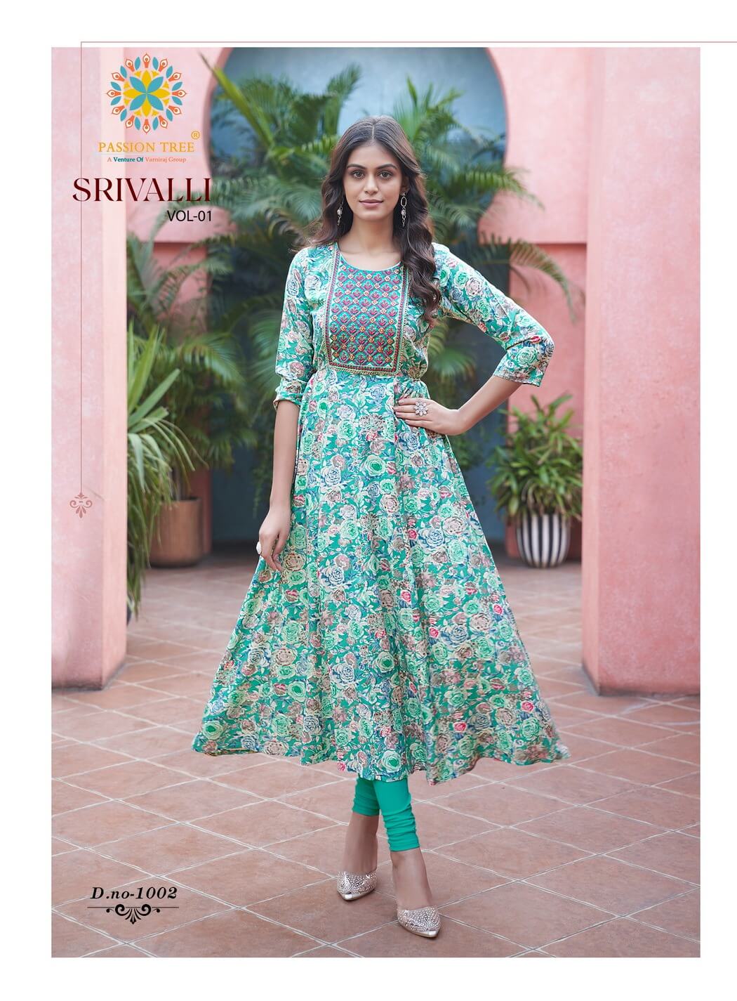 Passion Tree Srivalli Printed Kurti Catalog collection 7