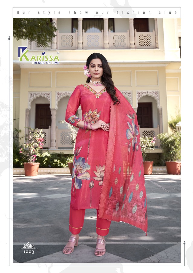 karissa Nityaa Printed Salwar Kameez Catalog collection 4