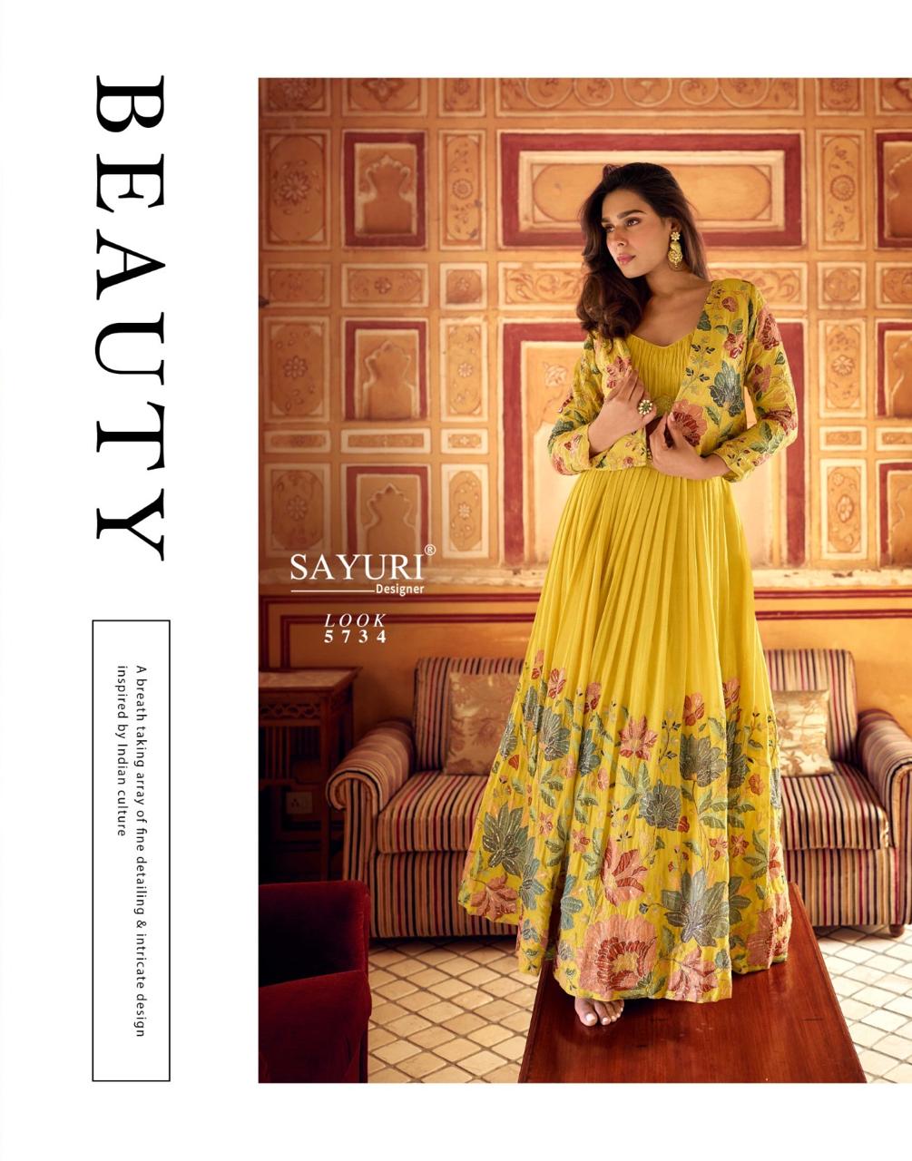 Sayuri Designer Indira Designer Salwar Suits Catalog collection 8